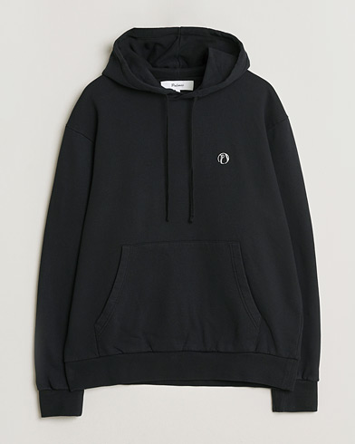 Palmes Stitch Hooded Sweatshirt Black – Sort
