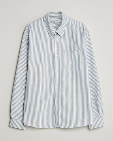 Palmes Deuce Oxford Shirt Light Blue Stripe – Blå