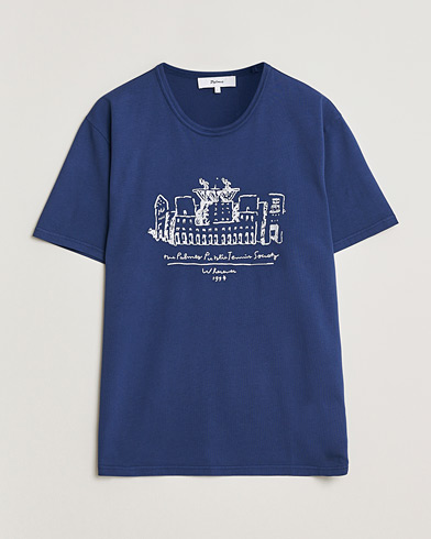Palmes Public T-Shirt Blue – Blå