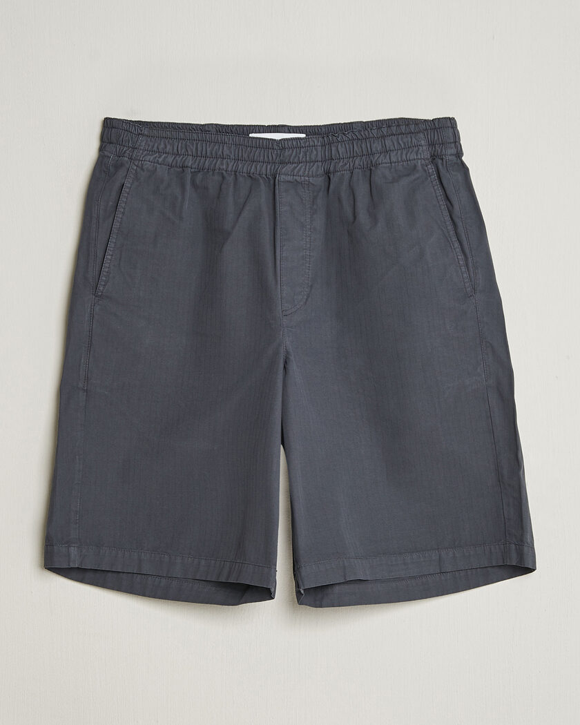 Palmes Lucien Shorts Charcoal – Grå