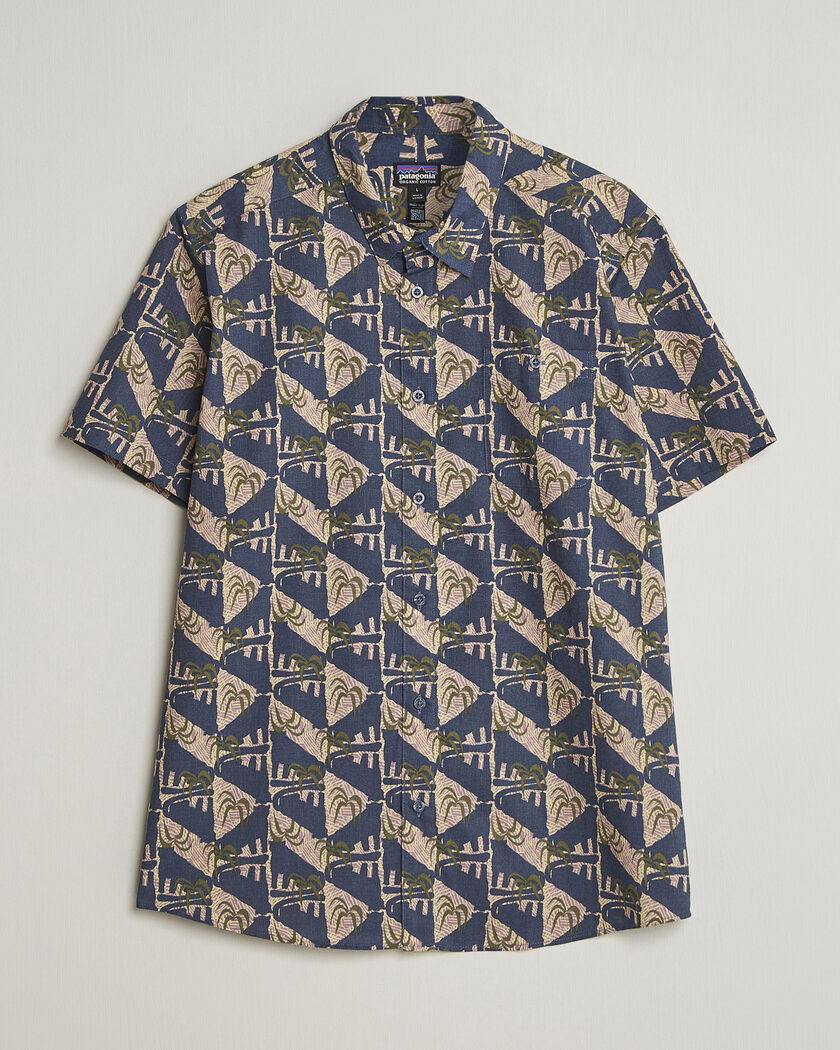 Patagonia Go To Short Sleeve Shirt Jaguar Geo – Flerfarvet
