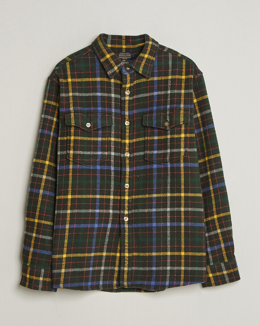 Pendleton Big Pocket Shirt Peat – Blå