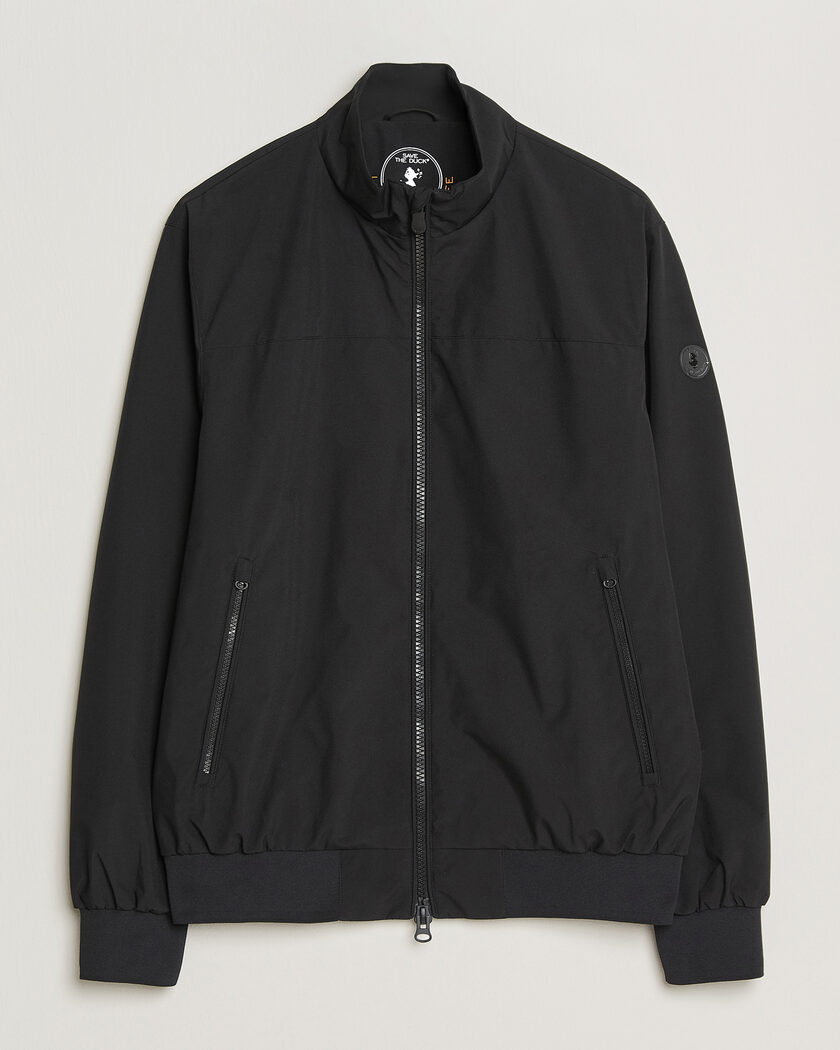 Save The Duck Finlay Nylon Harrington Jacket Black – Sort