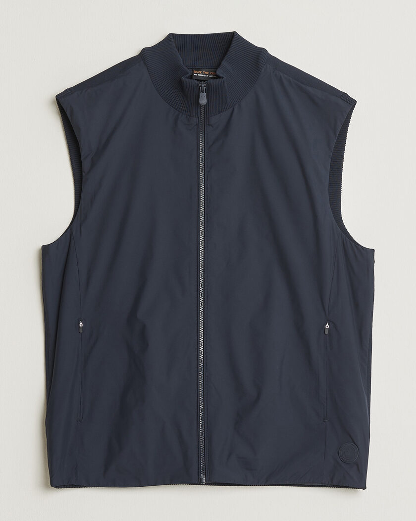 Save The Duck Orris Hybrid Vest Navy Blue – Blå
