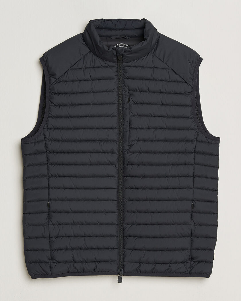 Save The Duck Dave Lightweight Padded Vest Black – Sort