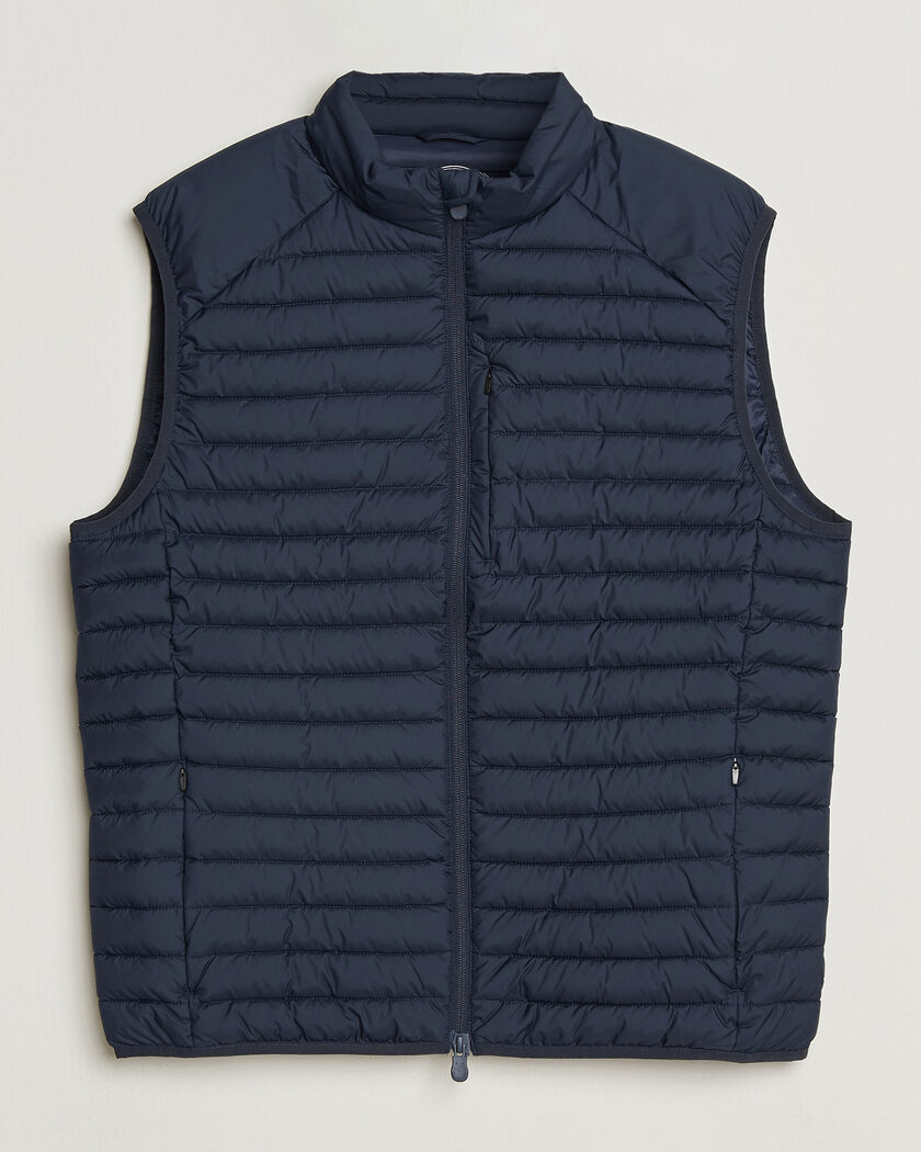 Save The Duck Dave Lightweight Padded Vest Navy Blue – Blå