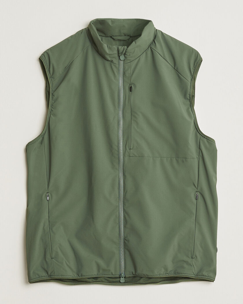 Save The Duck Joe Wind/Water Resistant Vest Thyme Green – Grøn