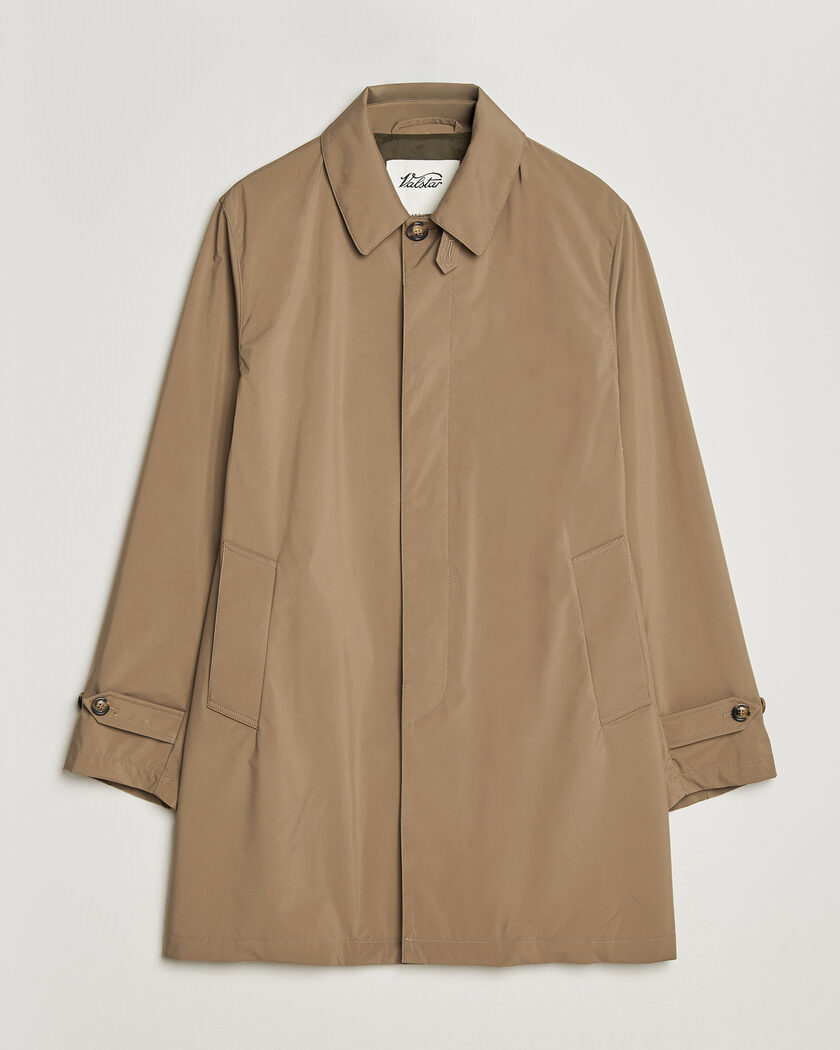 Barbour Heritage Burghley OS Wax Coat Sage - CareOfCarl.dk