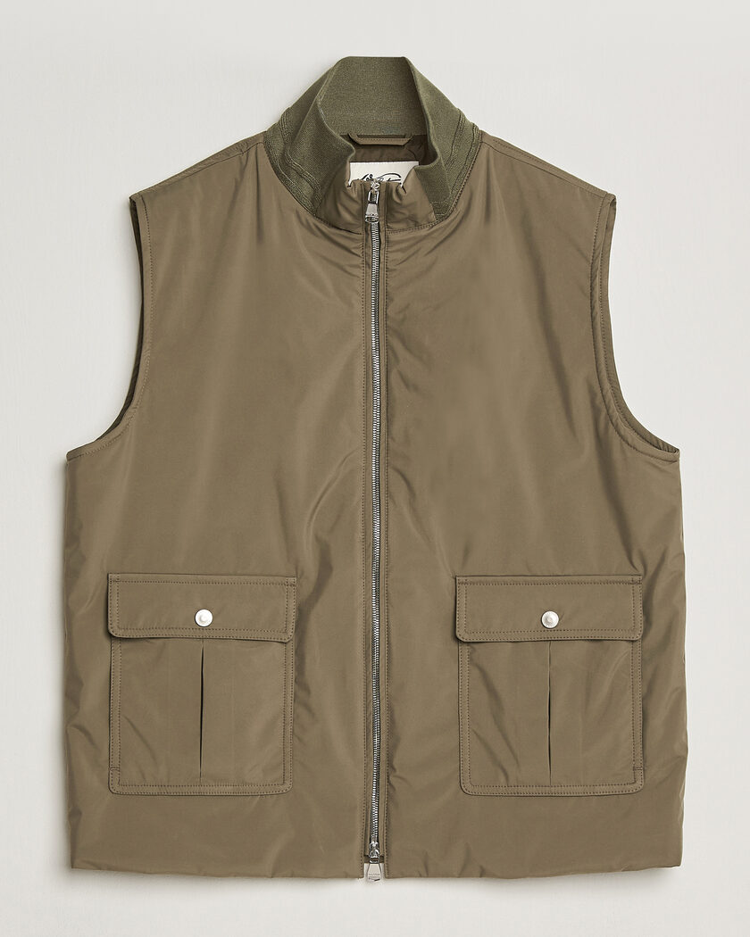 Valstar Nylon Zip Vest Military – Grøn
