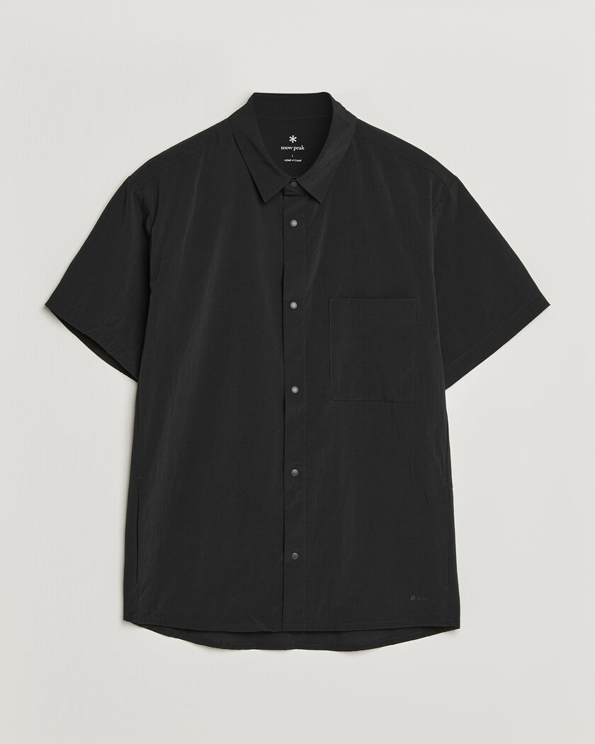 Snow Peak Quick Dry Shirt Black – Sort