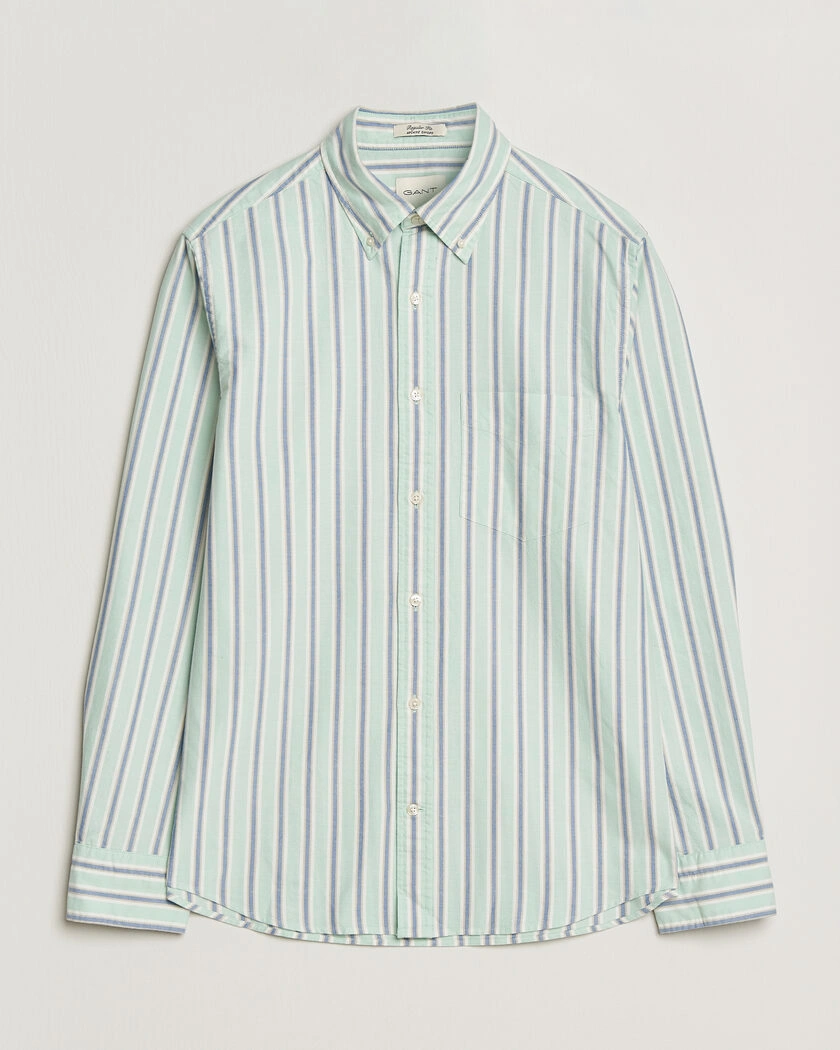 GANT Regluar Fit Archive Oxford Shirt Washed Turquoise – Grøn