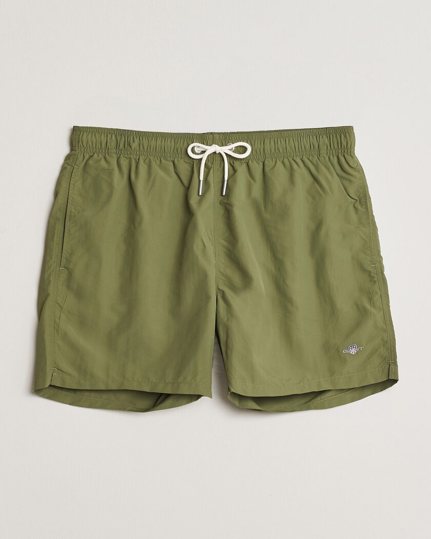 GANT Basic Swimshorts Dry Herb Green – Grøn