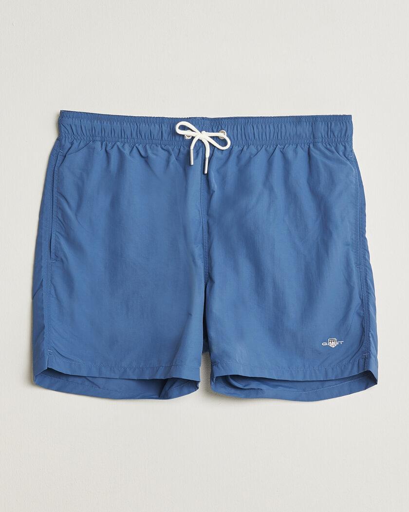 GANT Basic Swimshorts Vintage Blue – Blå