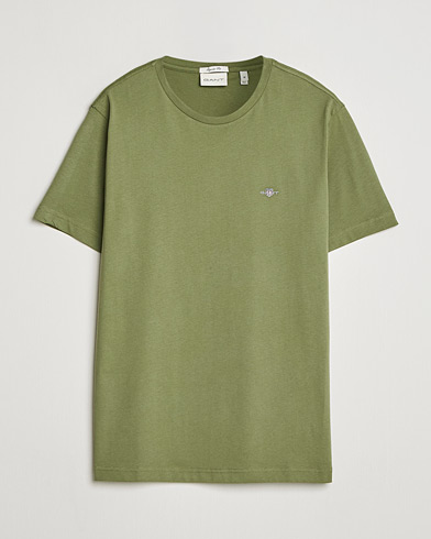 GANT The Original T-Shirt Dry Herb Green – Grøn