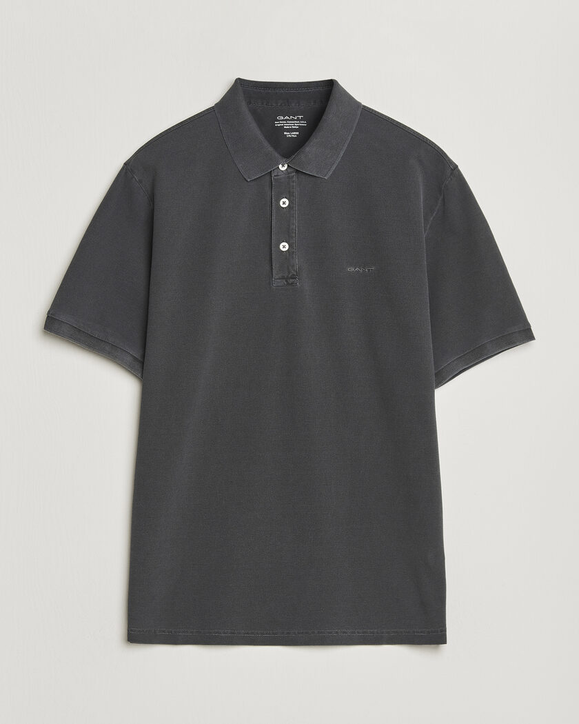 GANT Sunfaded Polo Black – Sort