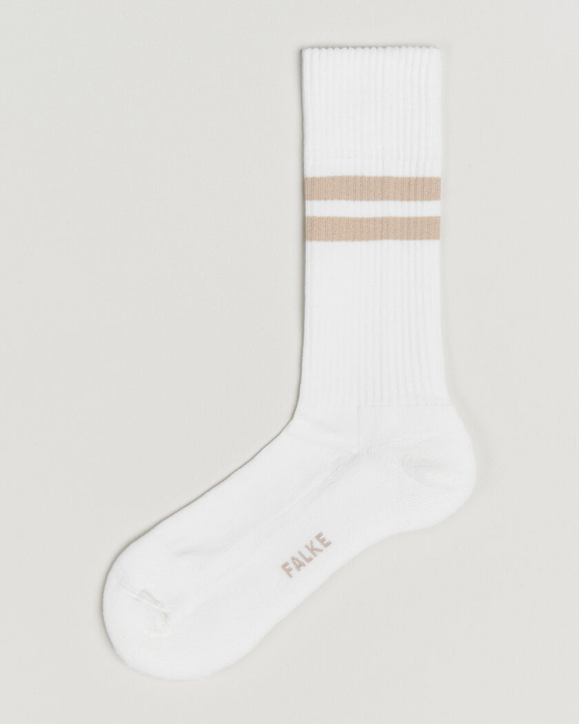 Falke Dynamic Tennis Sock White/Beige – Hvid