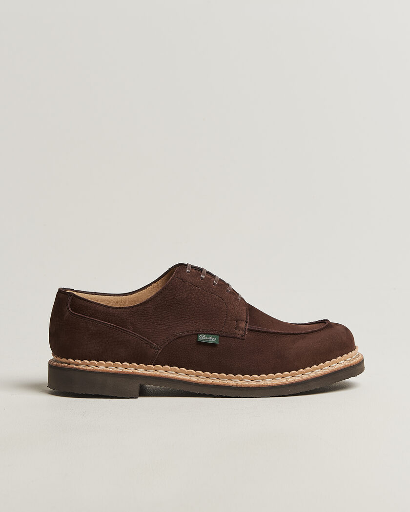 Paraboot Chambord Derby Chocolate Nubuck – Brun