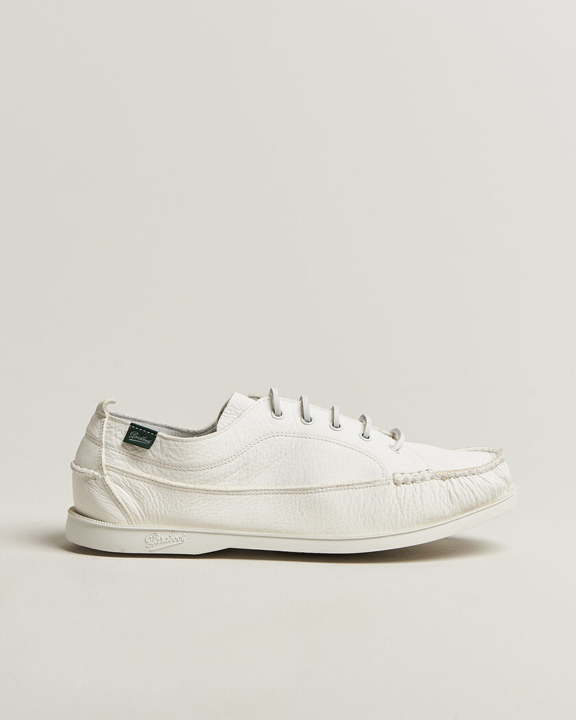 Paraboot Malibu Sneaker White Deerskin – Hvid