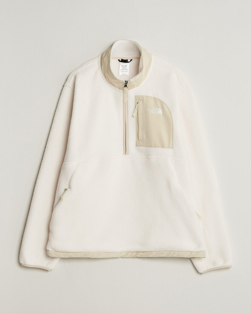 The North Face Yumiori Fleece Half Zip White Dune – Hvid