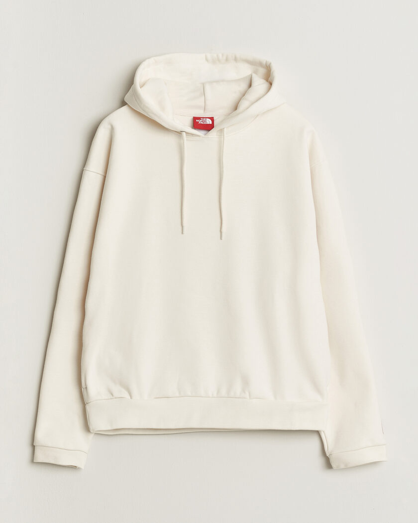 The North Face Red Box Hoodie White Dune – Hvid