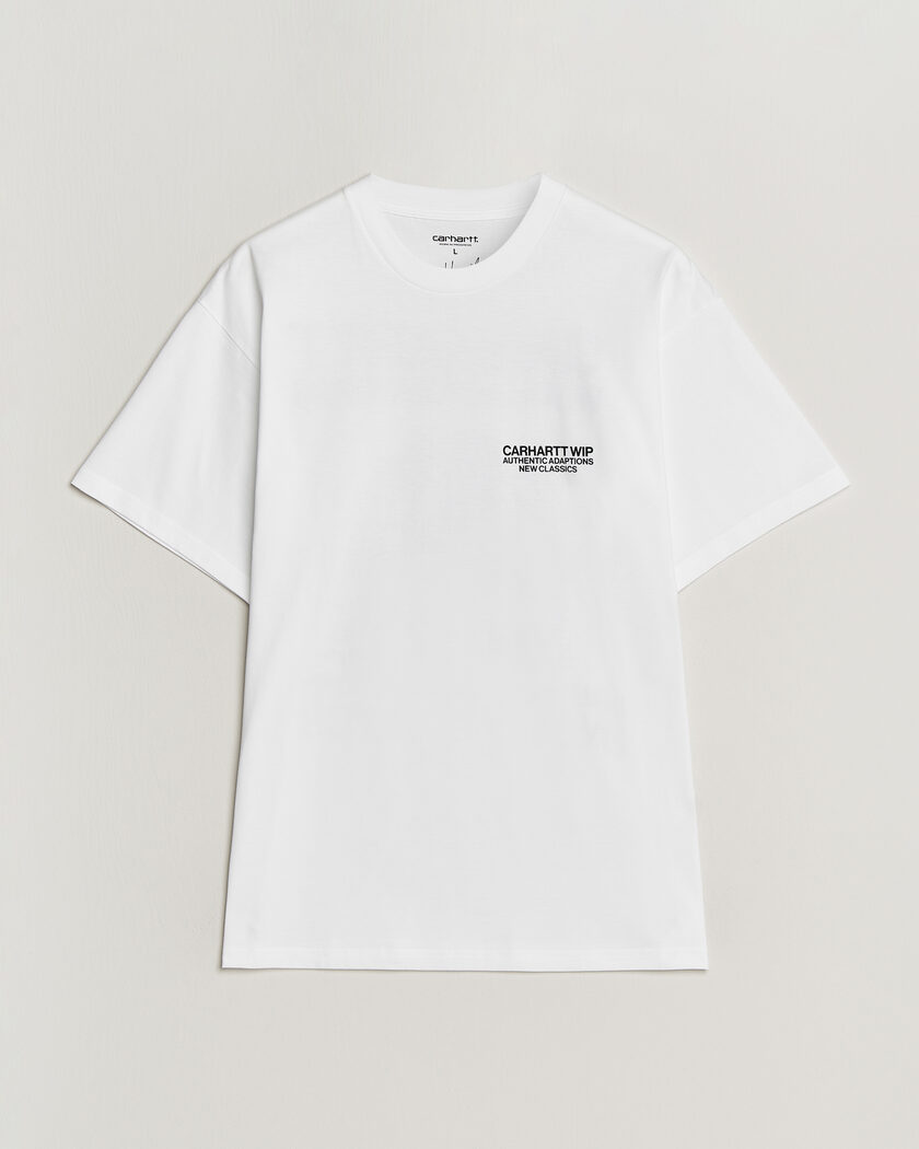 Carhartt WIP Sean Hamilton 03 T-Shirt White – Hvid