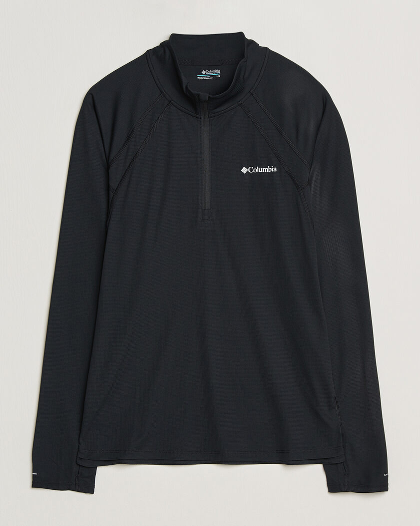Columbia Stealth Spring Half-Zip T-Shirt Black – Sort