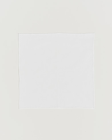 Canali Pocket Square White – Hvid