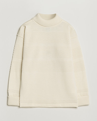 S.N.S. Herning Fisherman Sweater Natural White – Hvid