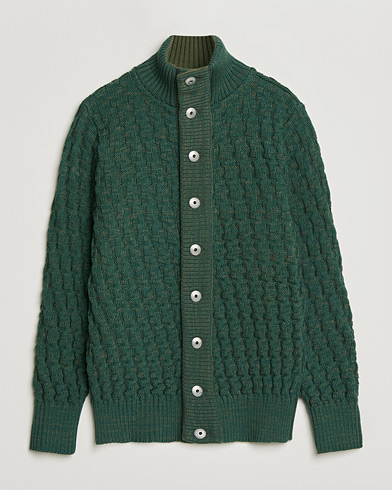 S.N.S. Herning Stark Cardigan Machine Green – Grøn