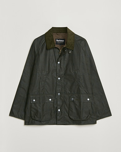 Barbour Lifestyle Tartan Ambleside Wax Jacket Archive Olive  – Grøn