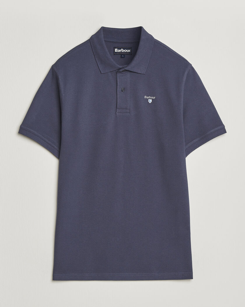 Barbour Lifestyle Sports Polo Washed Navy – Blå