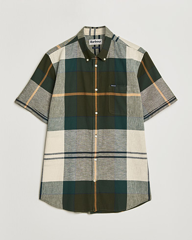 Barbour Lifestyle Douglas Short Sleeve Tailored Shirt Ancient Tartan – Grøn