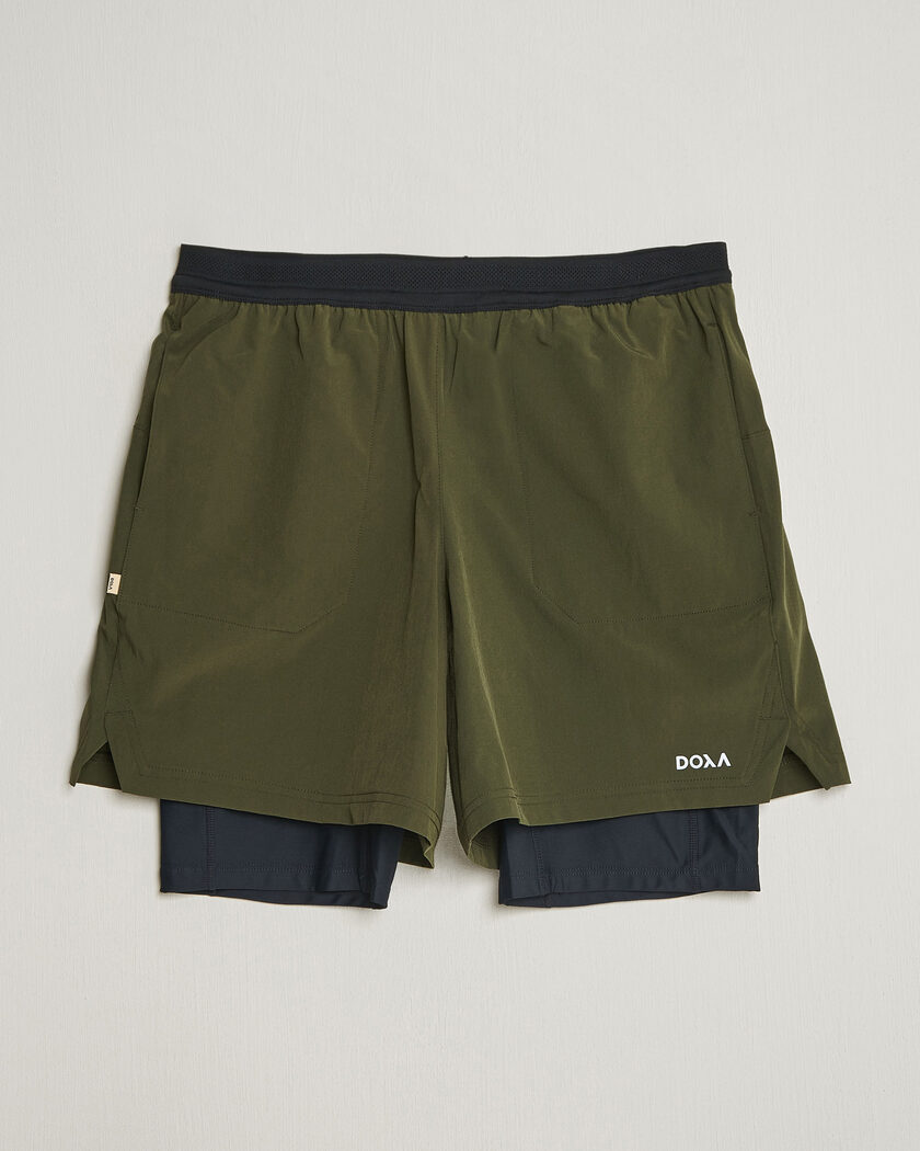 DOXA Rerun 2-In-1 Shorts Forest – Grøn