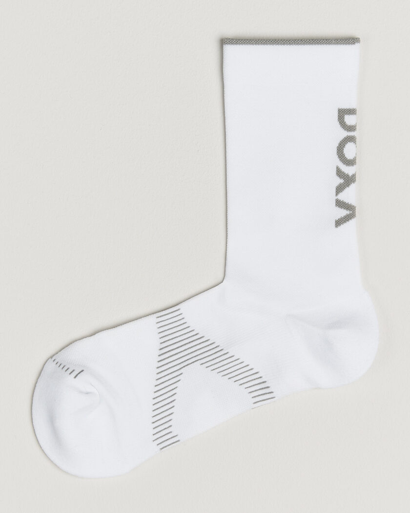 DOXA Crew Run Socks White – Hvid