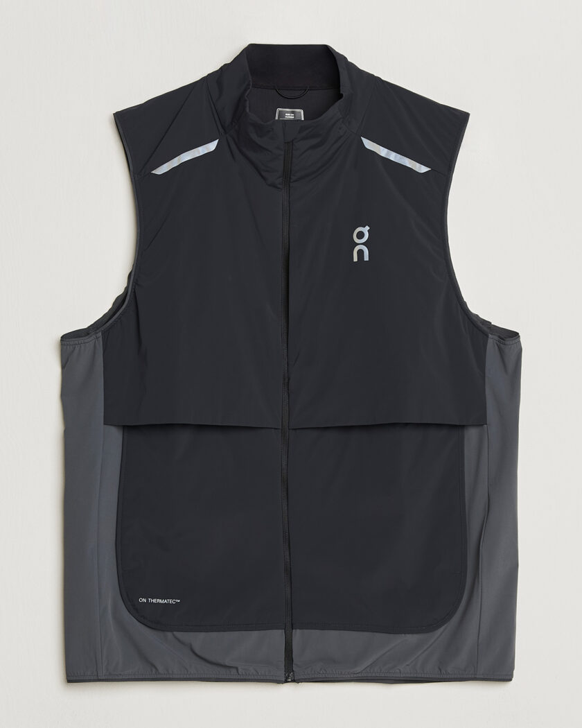On Weather Vest Black/Eclipse – Sort