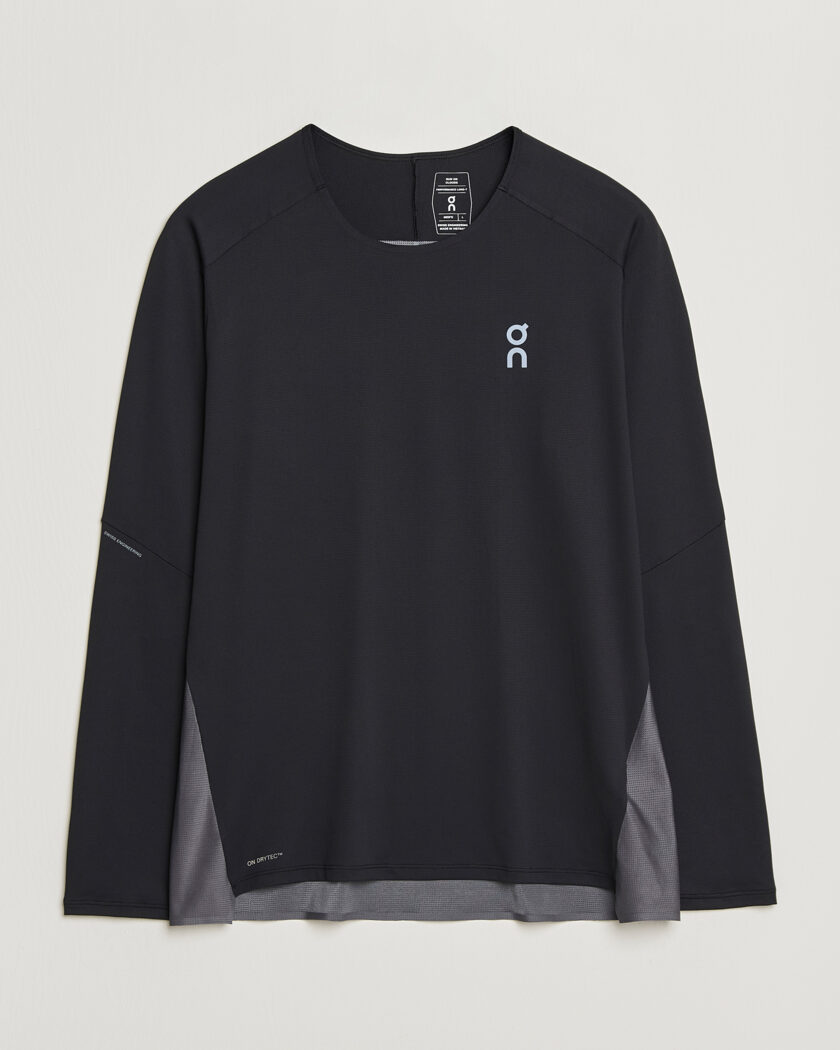 On Performance Long Sleeve T-Shirt Black – Sort