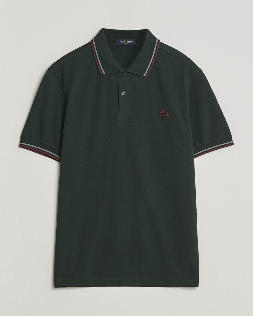 Fred Perry Twin Tipped Polo Shirt Grassroots Green – Grøn