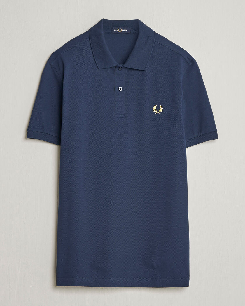  Fred Perry Plain Polo Tennis Blue – Blå