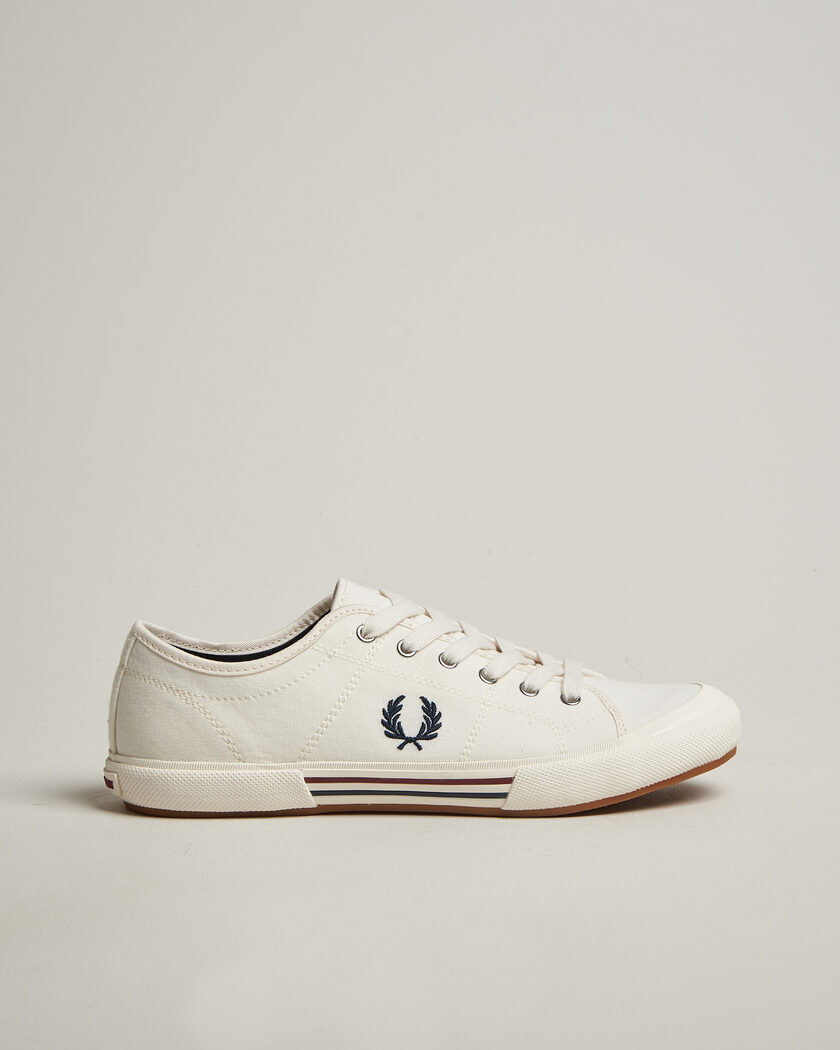 Fred Perry B708 Vintage Tennis Sneaker Snow White – Hvid