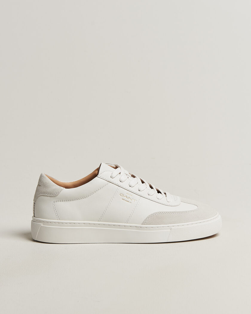 Gant Mc Julien Leather/Suede Sneaker White – Hvid
