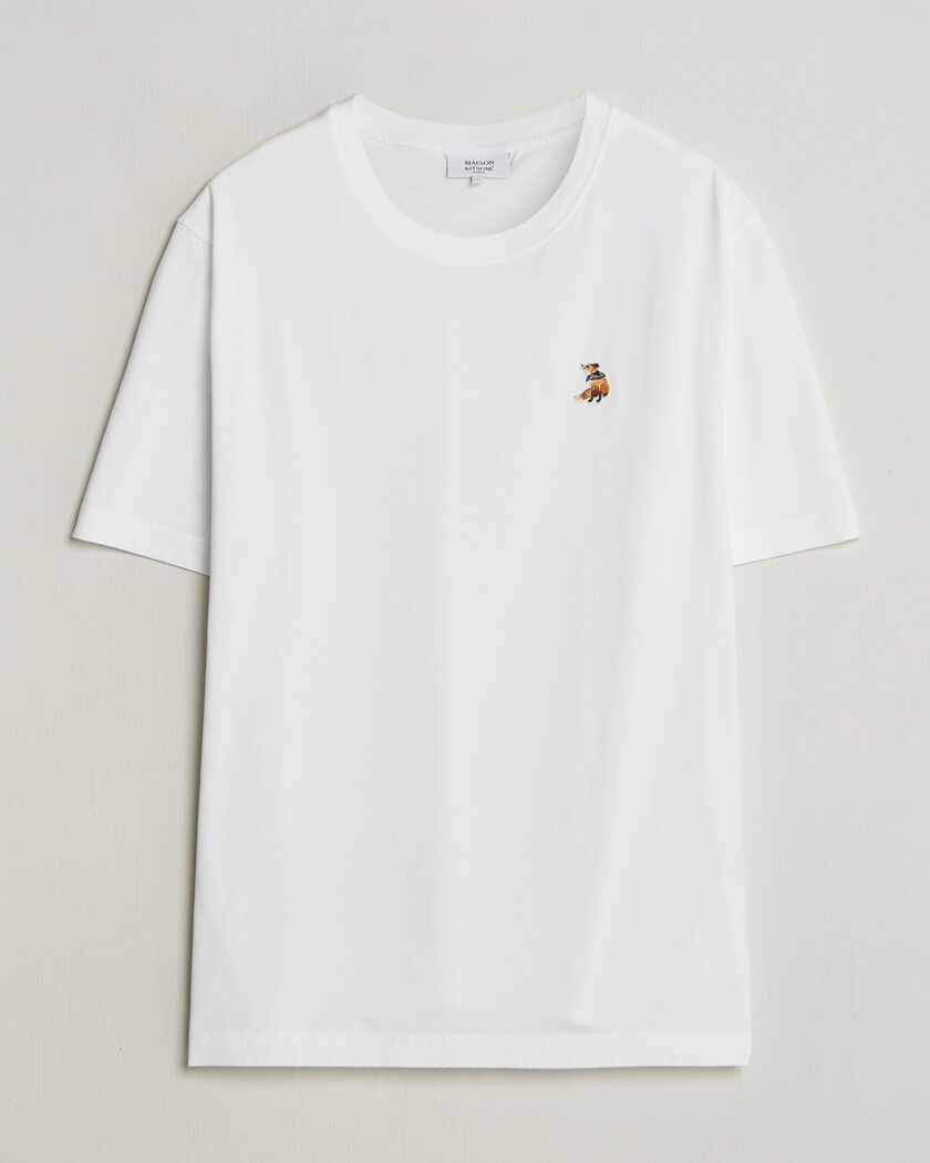 Maison Kitsuné Dreaming Fox T-Shirt White – Hvid