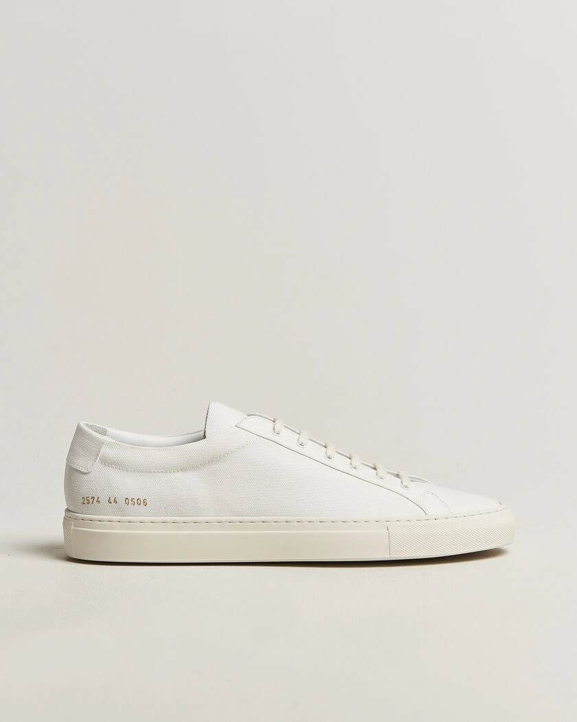 Common Projects Original Achilles Canvas Sneaker White – Hvid
