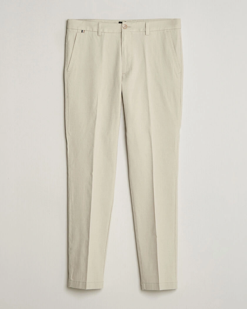 BOSS BLACK Kaiton Structured Chinos Open Beige – Beige