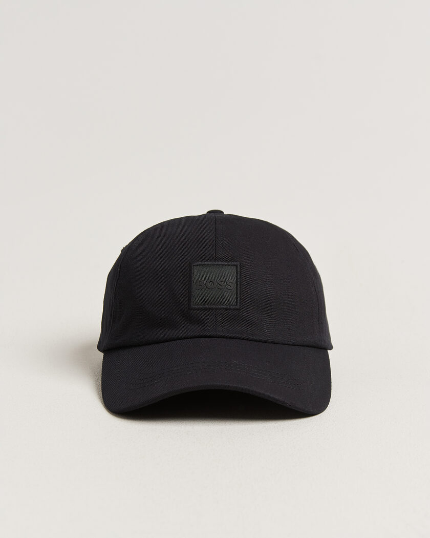 BOSS ORANGE Derrel Logo Cap Black – Sort