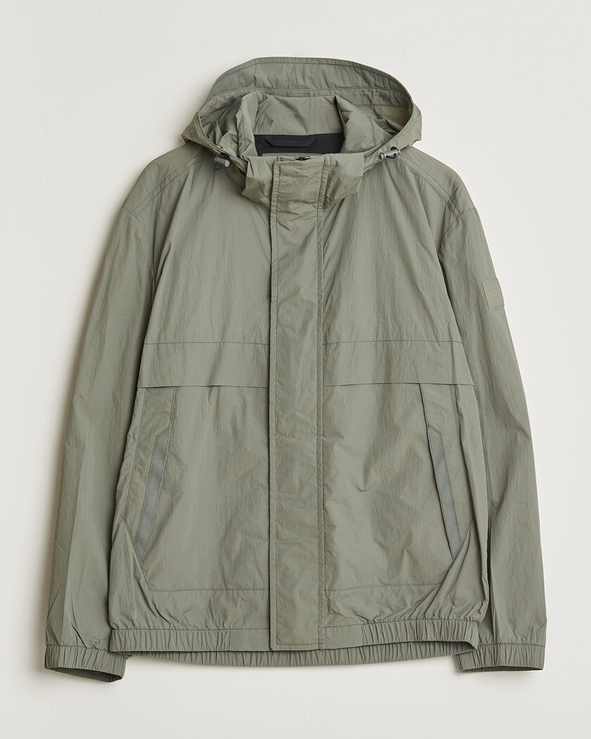 BOSS ORANGE Oberle Hooded Jacket Green – Grøn