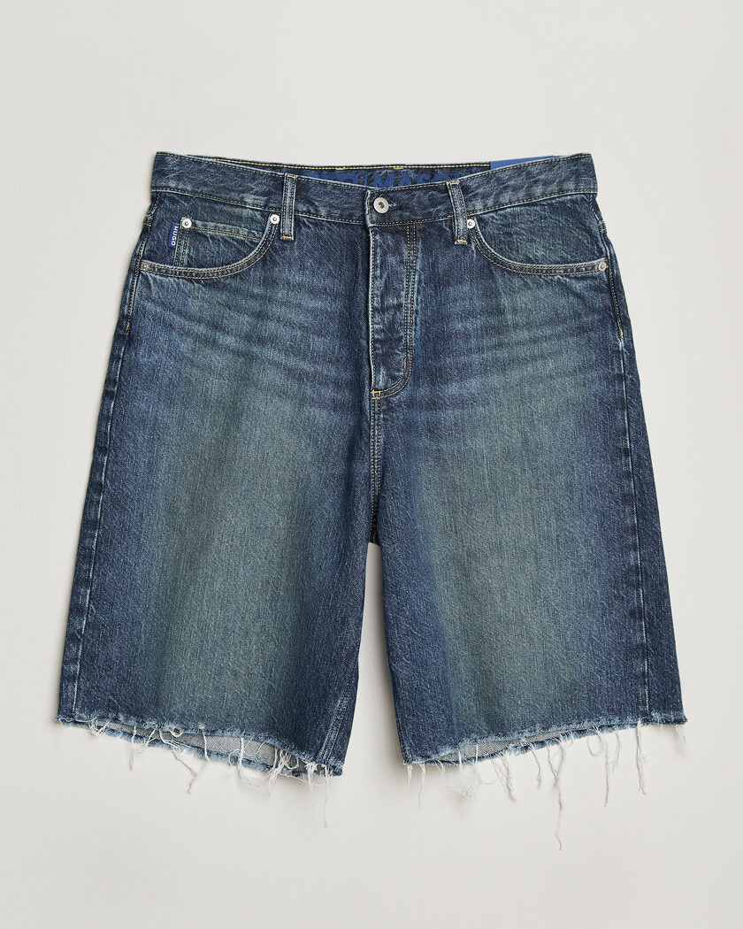 HUGO Mason Denim Shorts Medium Blue – Blå