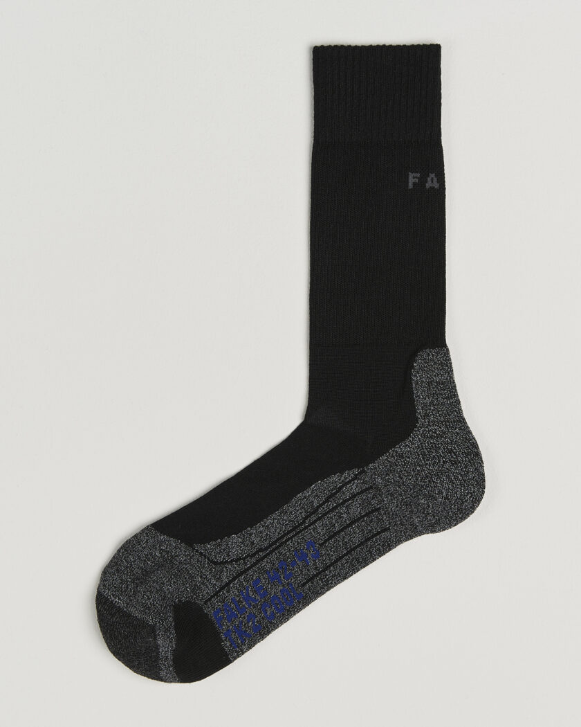 Falke Sport TK2 Explore Cool Trekking Socks Black Mix – Sort