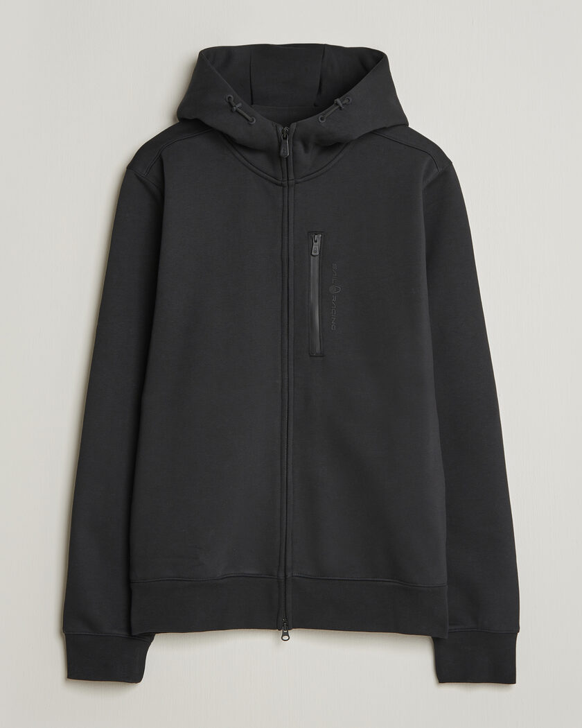 Sail Racing Bowman Monochrome Full Zip Hoodie Carbon – Sort