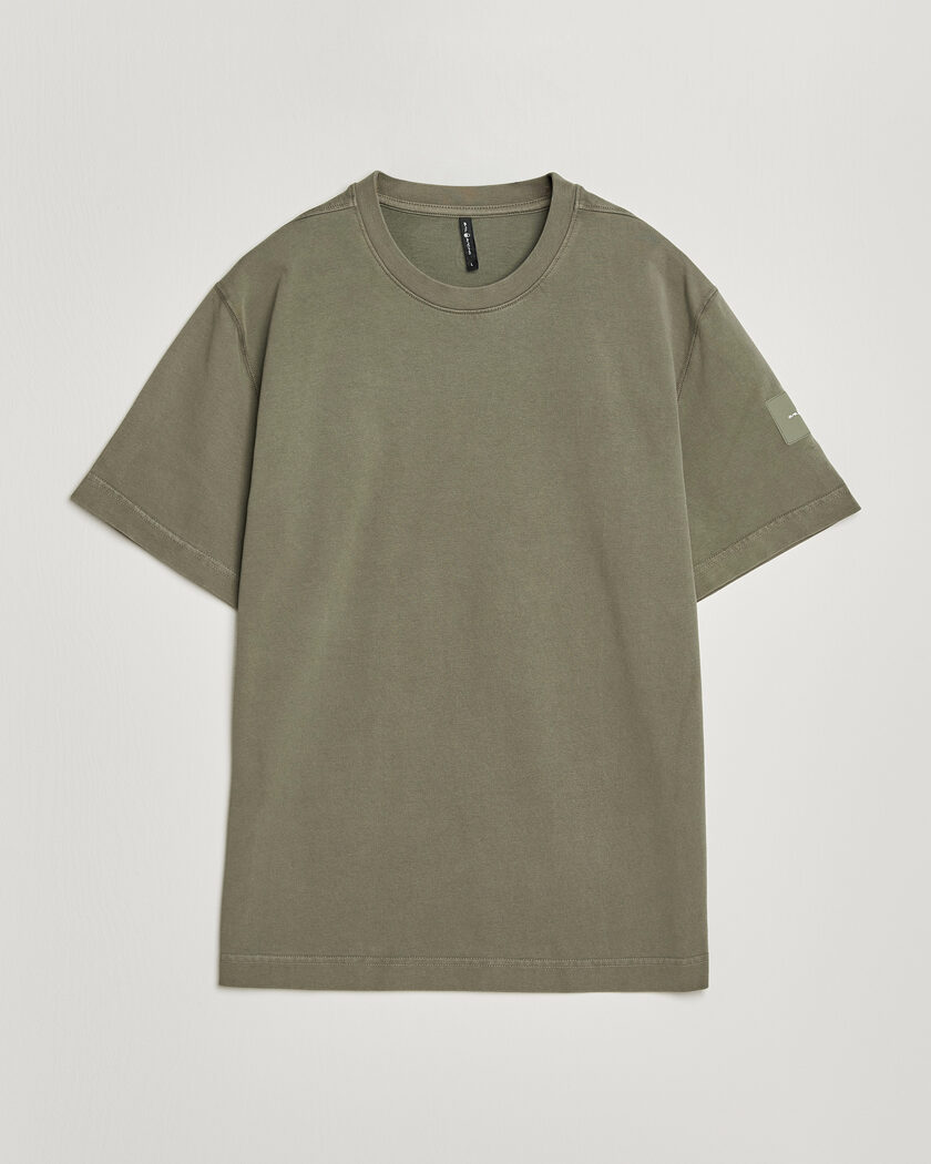 Sail Racing Wind Pigment Dyed T-Shirt Mud Green – Grøn