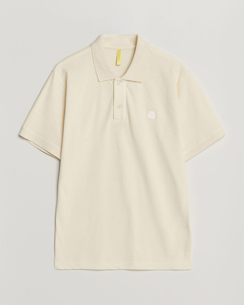 Sail Racing Tornado Cotton/Linen Pique Polo Off White – Hvid